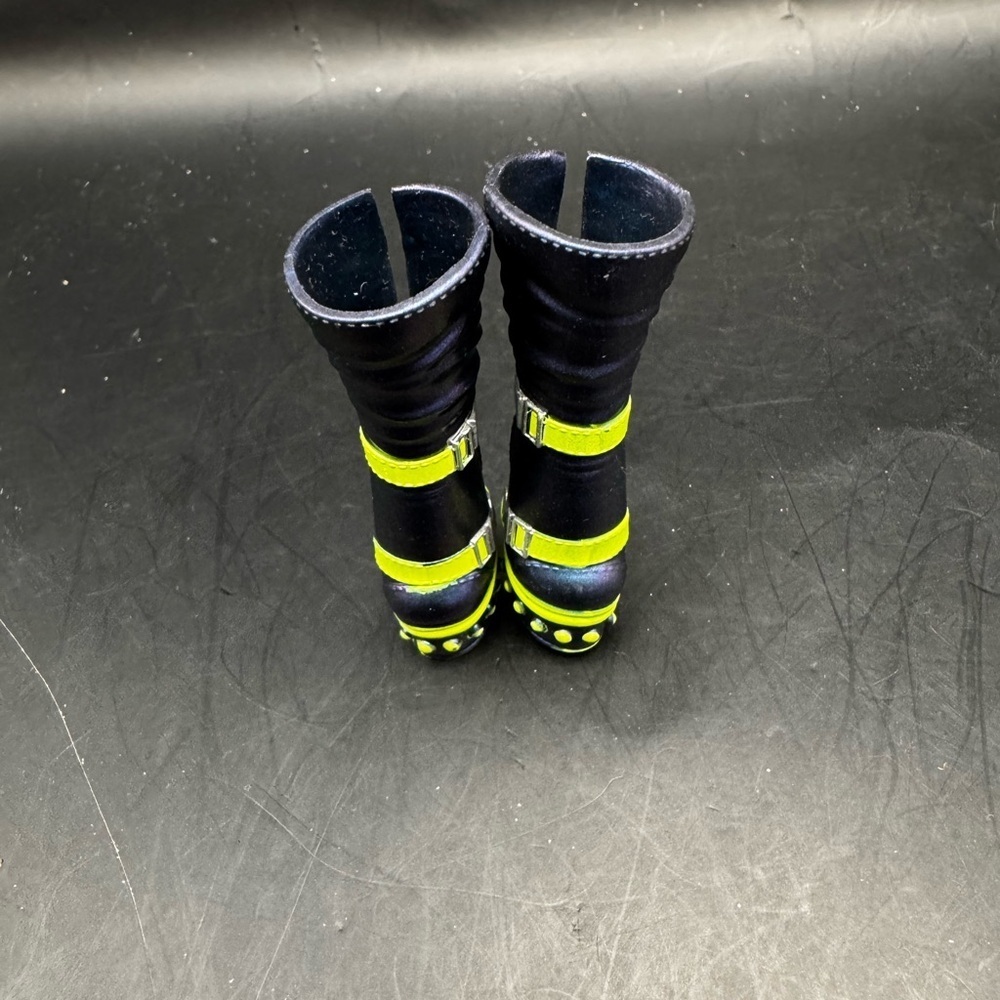 Lol Surprise Omg Doll Shoes Victory Blue Yellow Platform Heel Shoes Boots